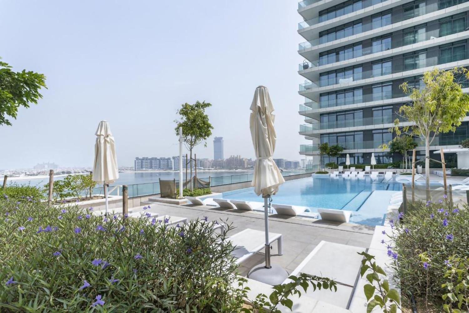 Dream Inn Apartment - Beach Vista Emaar Beachfront Dubái Exterior foto